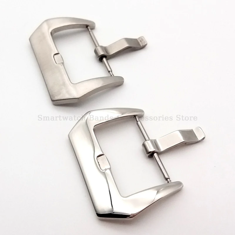 Stainless Steel Watch Buckle 18mm 20mm 22mm 24mm 26mm for Panerai Watch Band Metal Pin Buckle Polished Matte Clasp Accessories