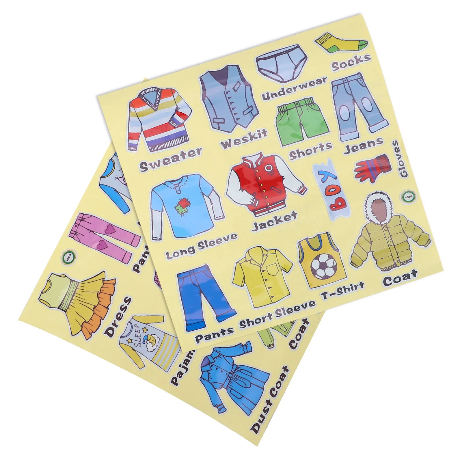 

2 Sheets Self Decal Dressing Table Vanity Desk Sticker Cute Aesthetic Stickers Office Colorful