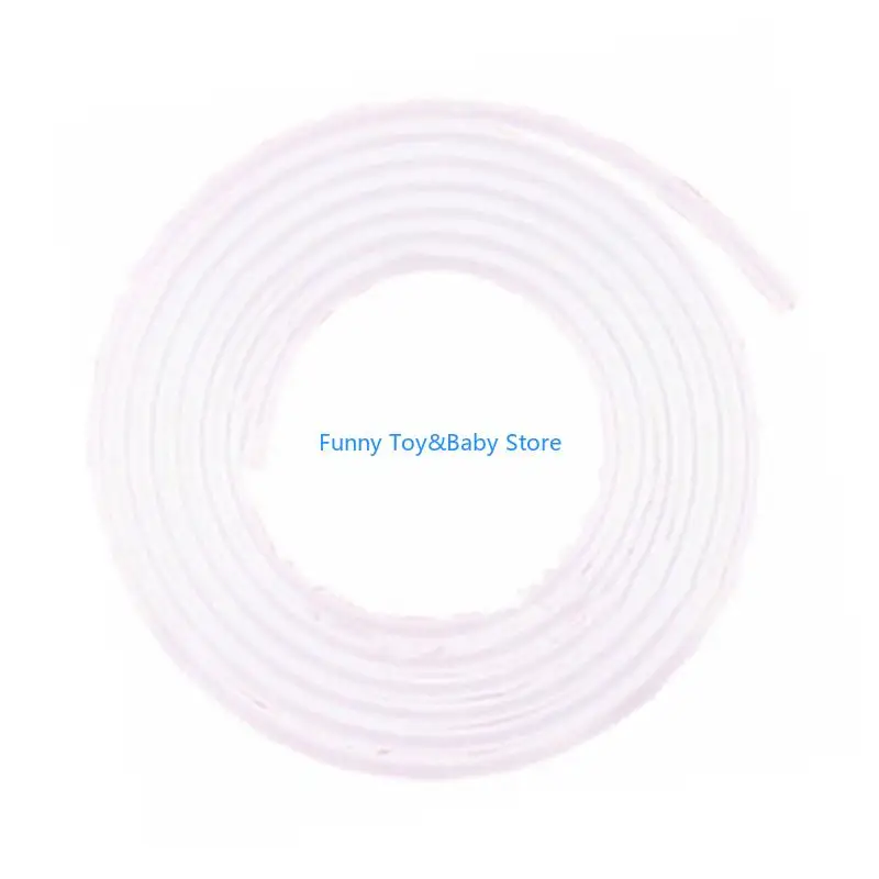

1m/2m Long Silicone Straw Tube for Most Baby Milk Feeding Bottles Easy to Adjust Infants Toddler Bottle Accessories C90B