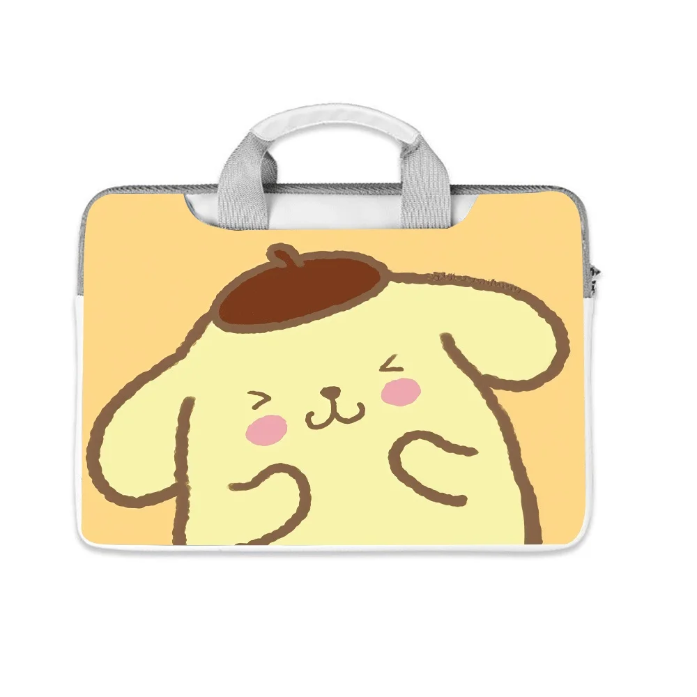 

Сумка для ноутбука Kuromi Anime Peripheral HelloKitty Pompom Purin, наплечная сумка-портфель, сумка для компьютера, праздничный подарок