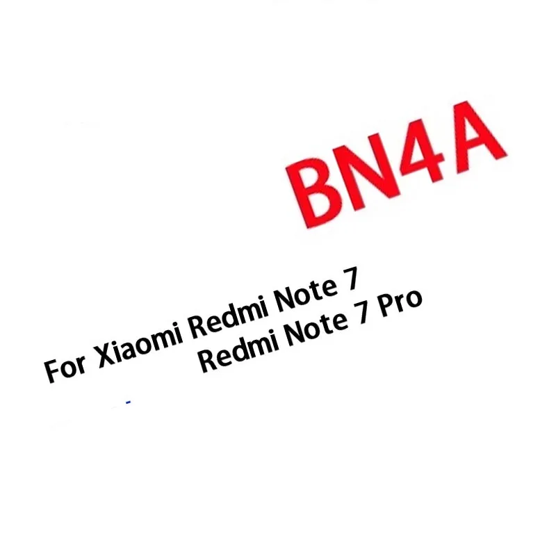4000mAh BN4A Battery For Xiaomi Redmi Note 7 Pro Note7 M1901F7C High Quality Phone Batteries Bateria Batterij +With Free Tools