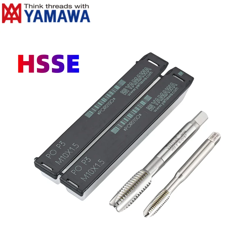 YAMAWA HSSE Keran Runcing Spiral Metrik Universal M7M8M9M10M11M12M13M14M15M16M18M20M22M24 Keran Ulir Sekrup Mesin