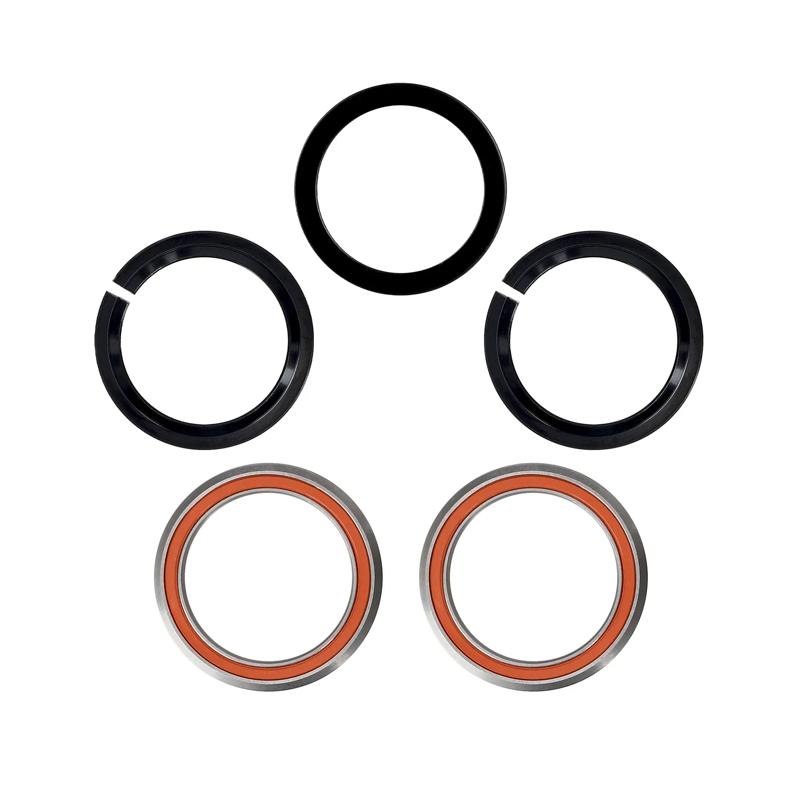 5-Piece Bowl Set For Kamikaze K1 Front Fork Fold Pole Internal Steering Bearing Scooter Electric Scooter Repair Parts