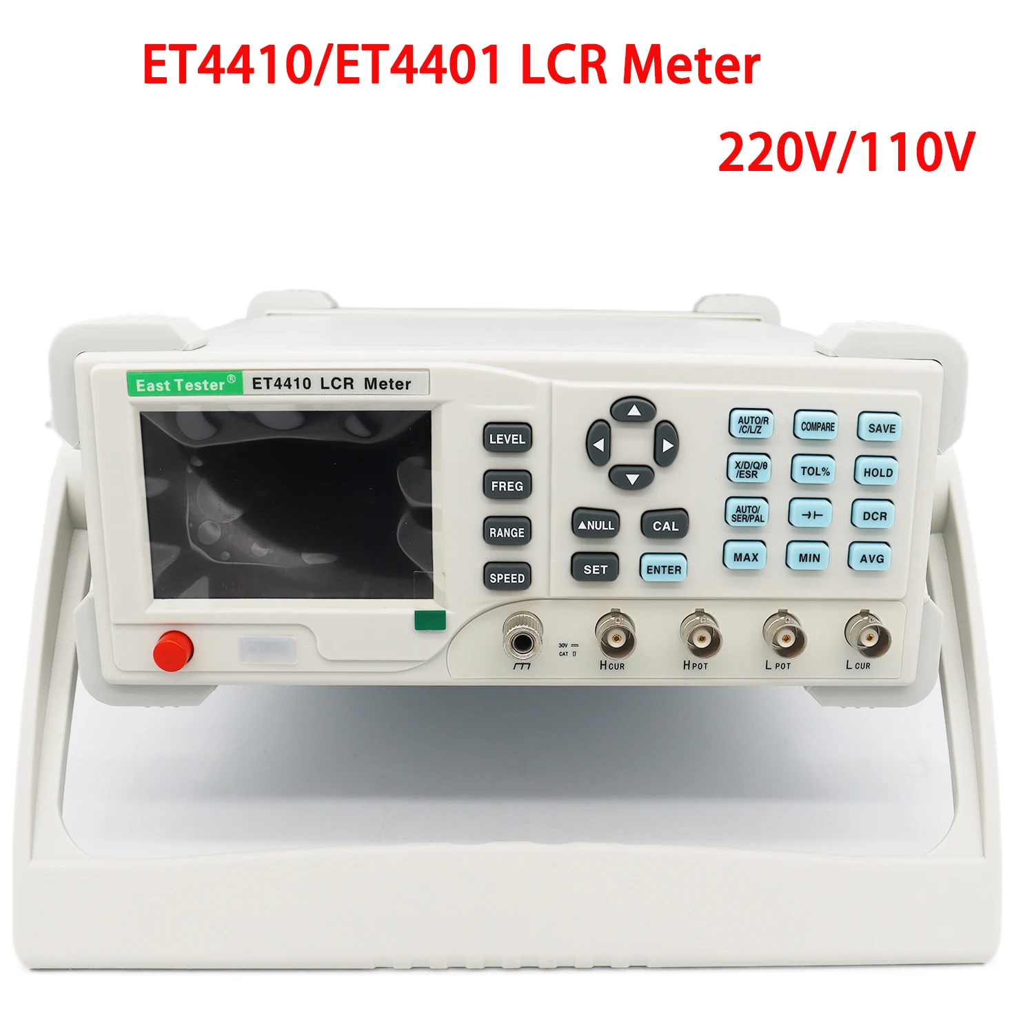 Desktop Electric Bridge ET4401 ET4410 /2/10 Resistance Impedance Capacitance Inductance Measure Instrument Digital LCR Meter