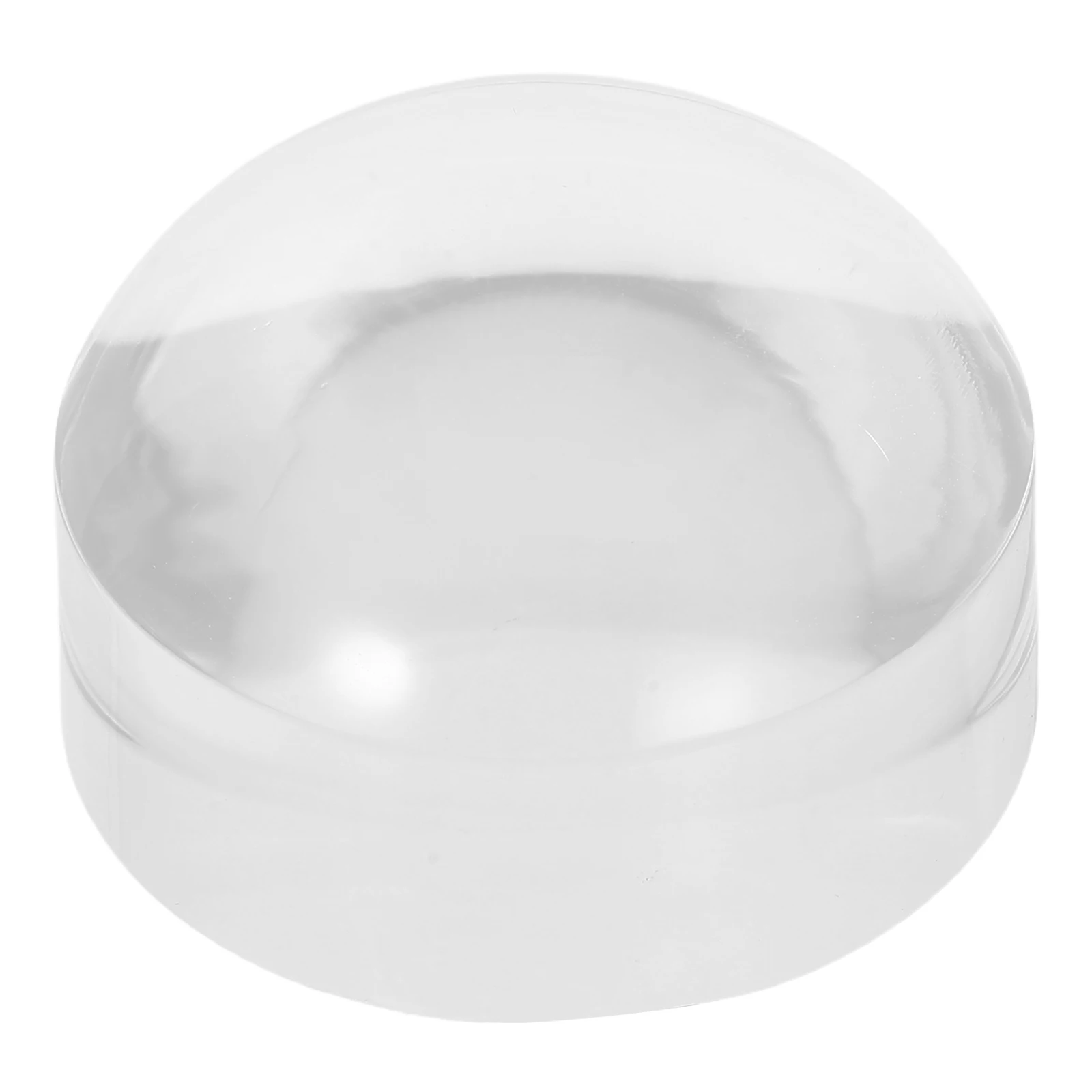 

65Mm Desktop Magnifier 10X Dome Shaped Acrylic Lens for Clear Text Viewing Full Page Reading Aid for Newspapers Maps Lightweight