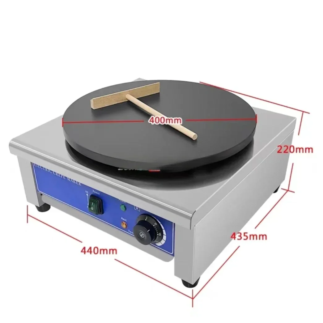 Electric pancake maker single pot 3000W commercial