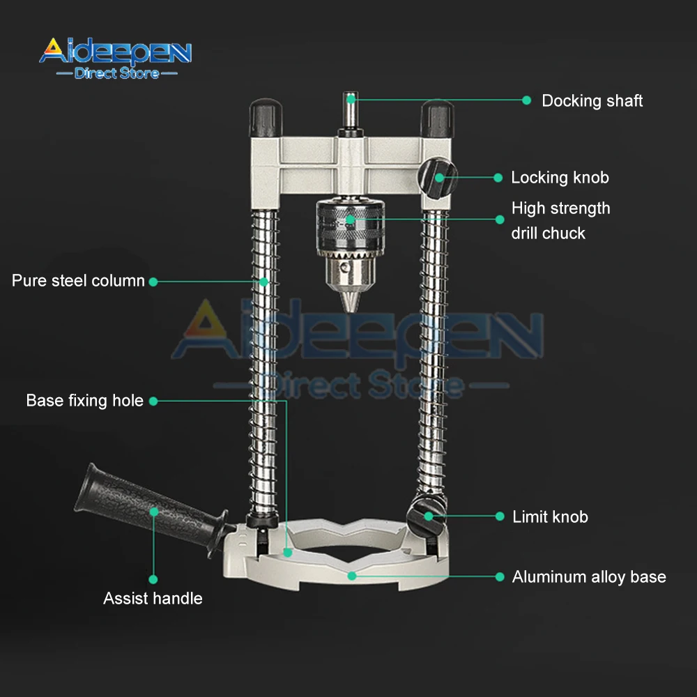 اليد الحفر الكهربائية مقاعد البدلاء الحفر قوس متعدد الوظائف الحفر الكهربائية الطابق الحفر الأدوات المنزلية قاعدة مستقرة عالية الدقة #5