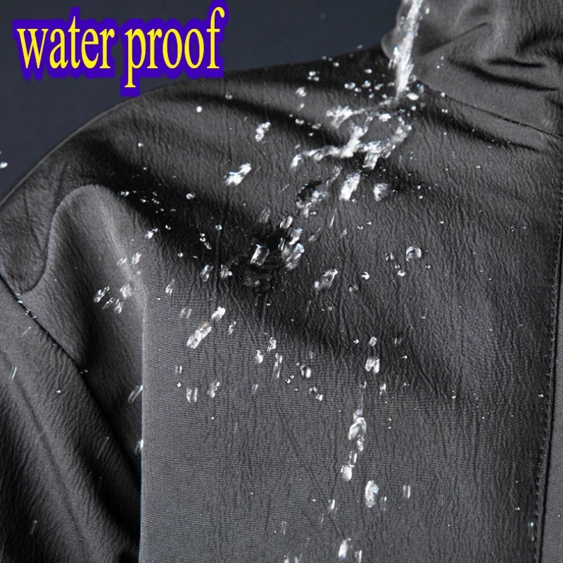 HOT Motorcycle Riding Cold Clothing Winter Warm Windproof Clothing Integrated Quick Dressing Ski Fishing Suit Moto Equipment