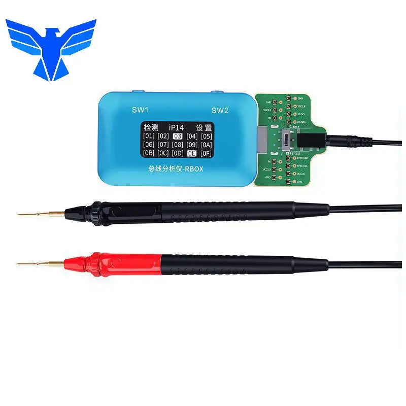 JC JCID RBOX Bus Analyzer For iPhone Android Quick Positioning Motherboard Signal Partial Faults Detection  Smart Repair Tools