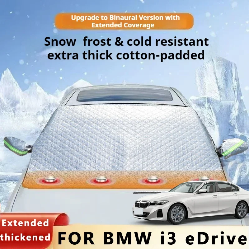 

Thickened Car Now Sunshade Windshield Cover With 5/9 Magnets UV Protection Anti Snow Sunlight For BMW I3 EDrive 35 L G28