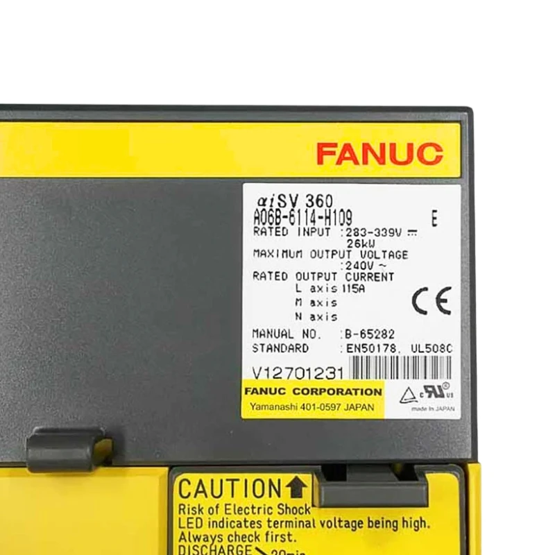 

Сервоусилитель Fanuc A06B-6114-H109, проверен, исправен, с ускоренной доставкой