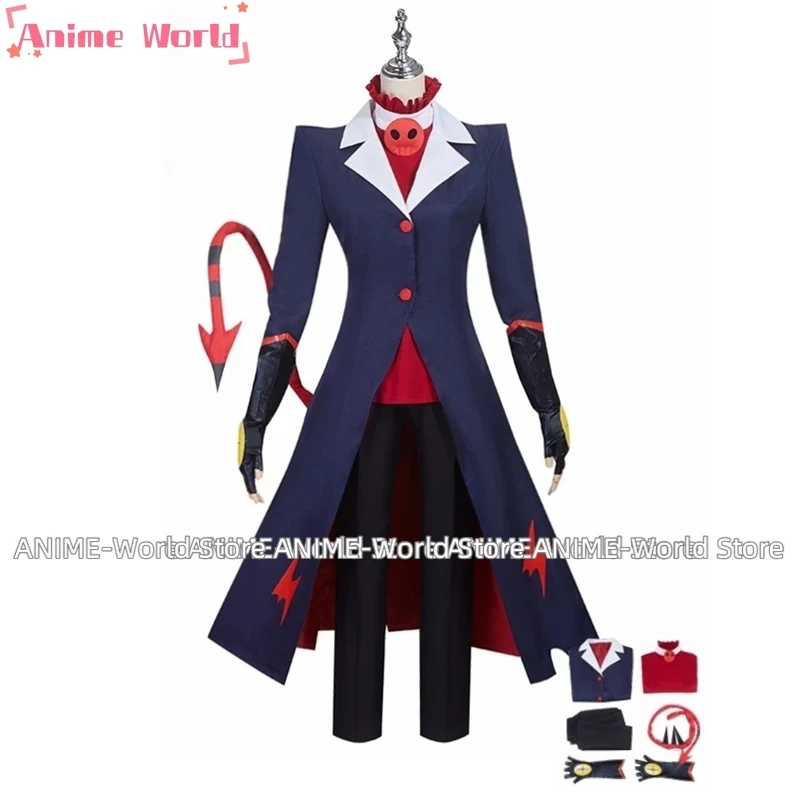 Anime Blitzo Cosplay Costume Party Uniform Suit with Tail Halloween Outfit Custom Custom Size Any Size