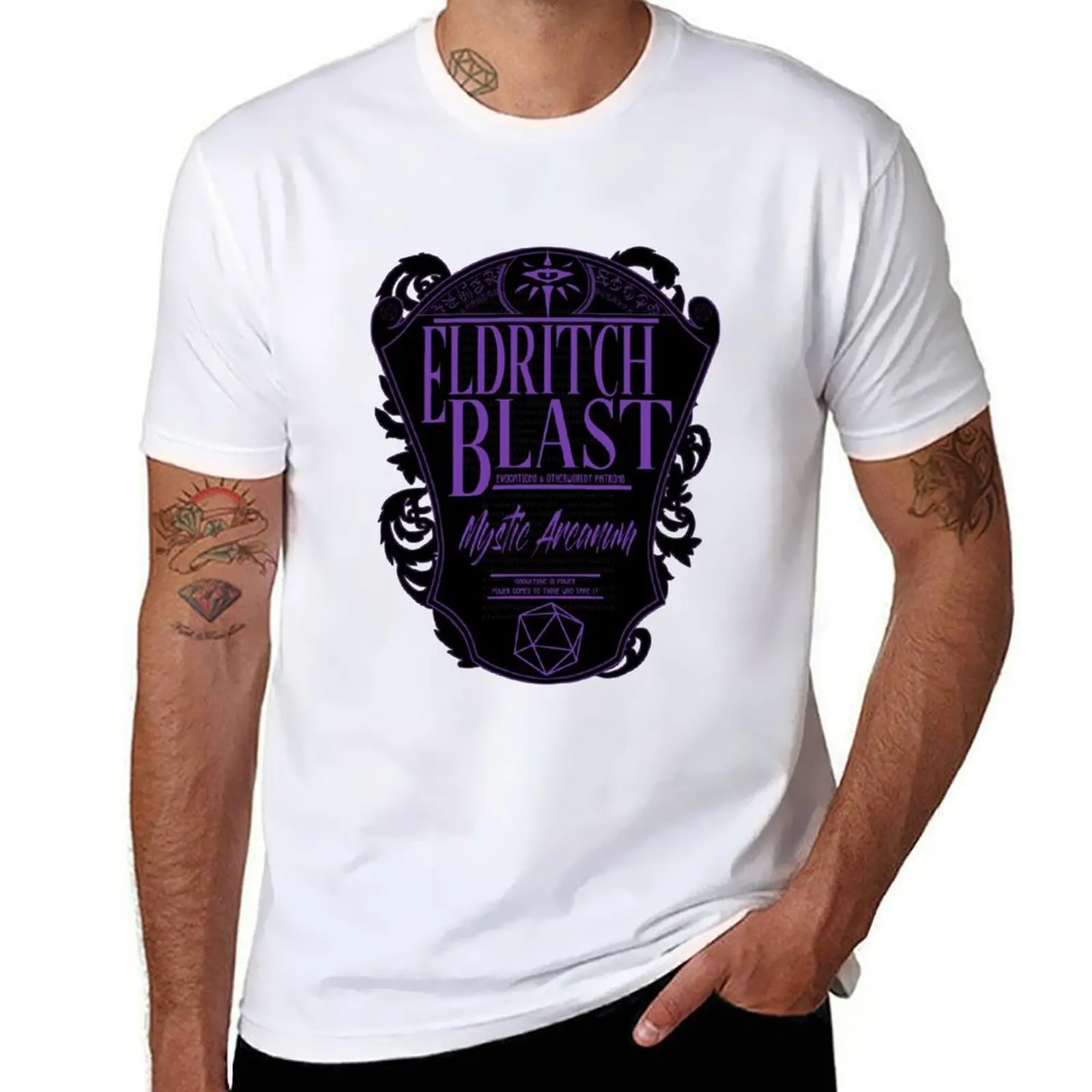 

Eldritch Blast Mystic Arcanum T-Shirt Quick Dry Light Sports T-Shirt
