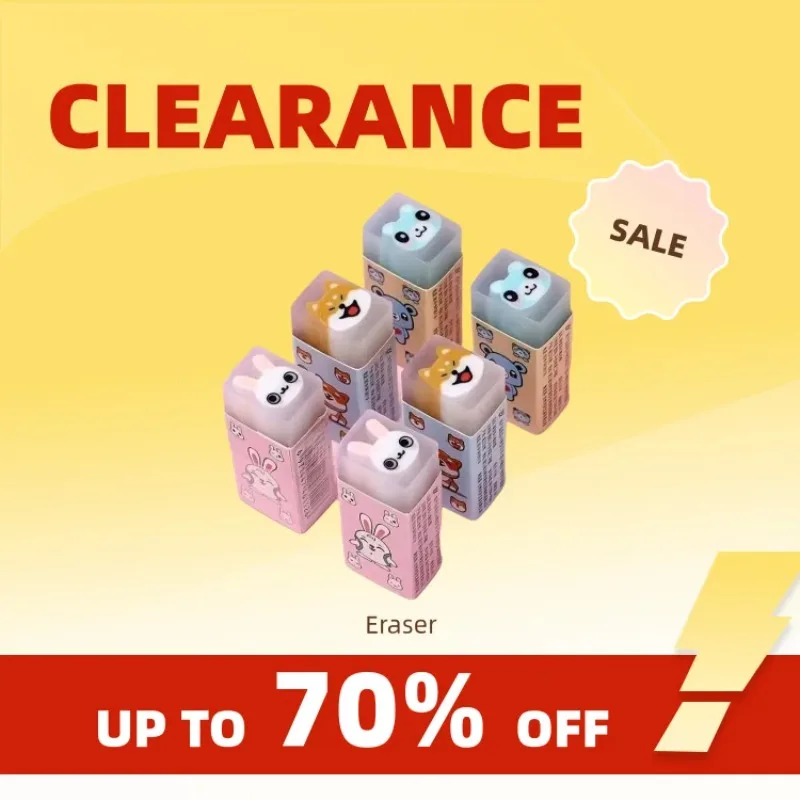 Cute Animal Rubber, Creative Cartoon Jelly Eraser with Sweet Smell, Nice Gift for Kids and Students
