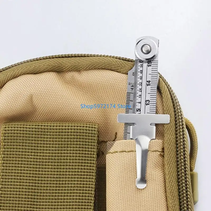 Y3NB Double Scale MM & Inch Stainless Steel Tapers Gauges For Narrow Gaps Depth Diameter Measurement