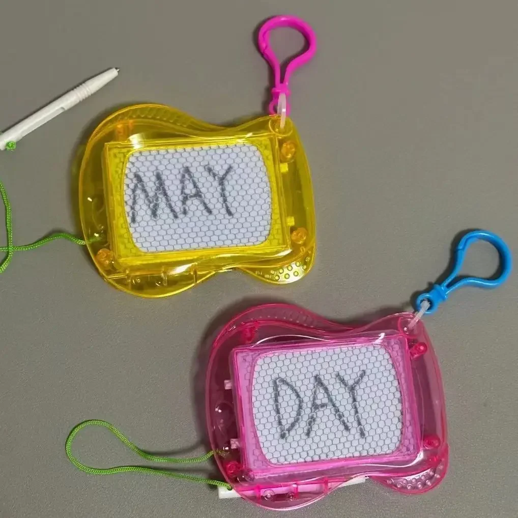 Mini Magnetic Drawing Board Kids Portable Doodle Writing Board Toy Erasable Sketch Board with Magnetic Pen Travel-Friendly Toy