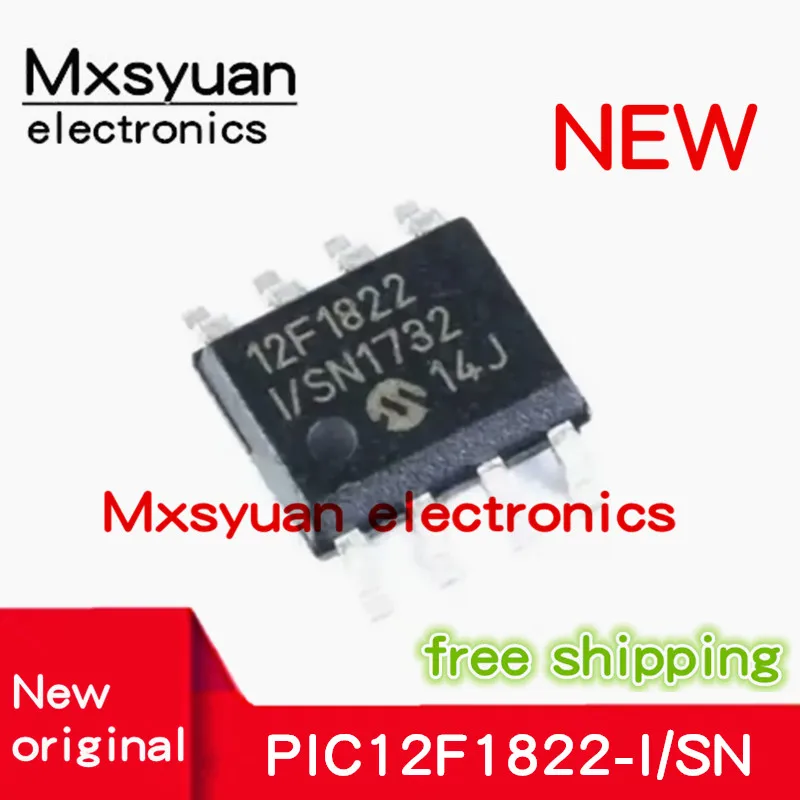 

10PCS~100PCS/LOT PIC12F1822-I/SN PIC12F1822T-I/SN 12F1822 12F1822-I/SN SOIC-8 New original 8 bit chip micro controller