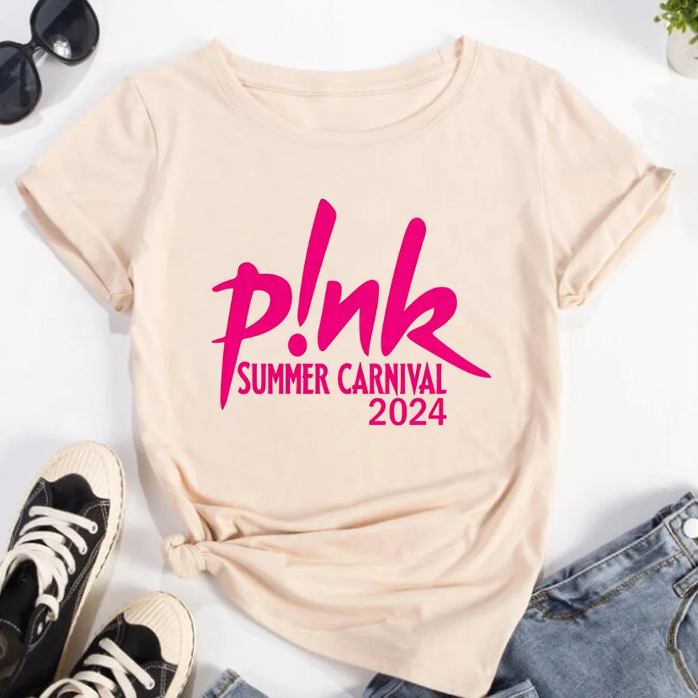 Pink p Nk t shirt women funny streetwear tshirt female graphic clothing