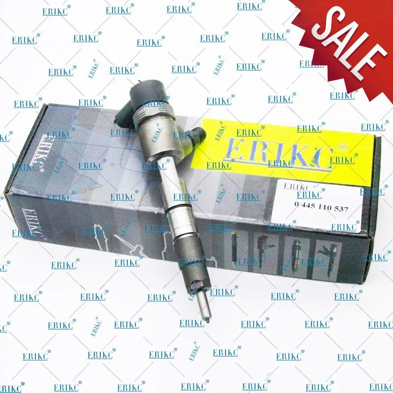 ERIKC 0445110537 Common Rail Fuel Injector 0445 110 537 Diesel Engine Injection Spray Nozzle 0 445 110 537 Assembly for Isuzu