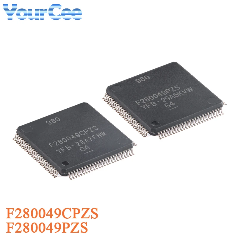 F280049CPZS F280049PZS LQFP-100 F280049 100MHz Frequency FPU TMU 256KB Flash CLA PGA SDFM C2000 32-bit MCU Chip