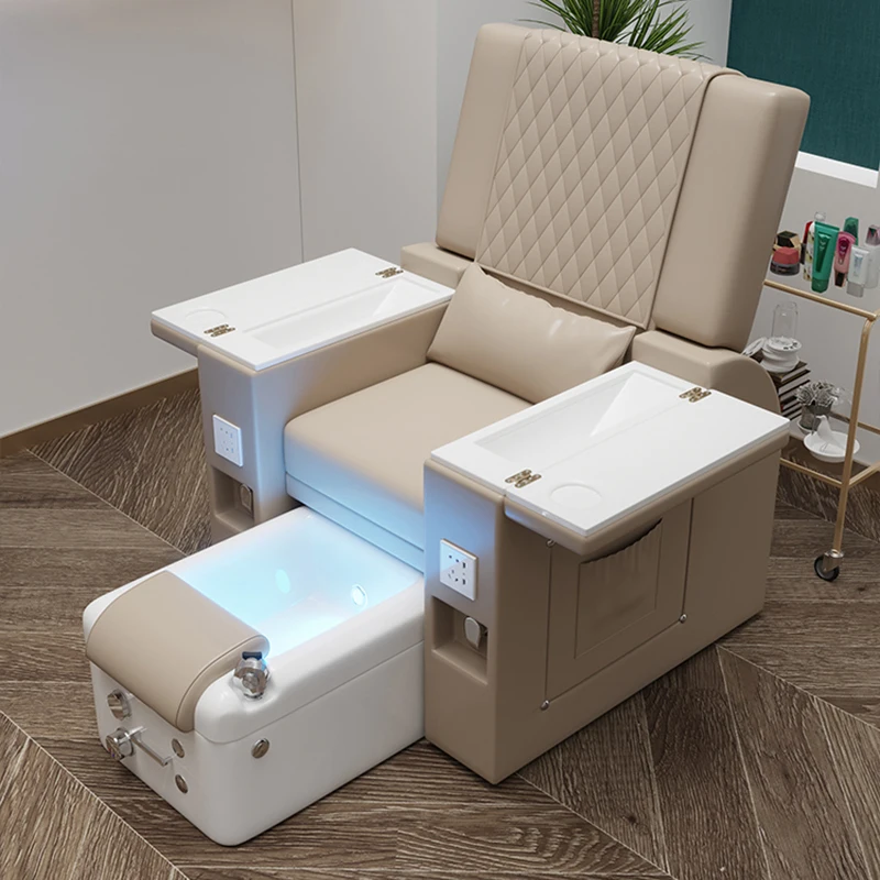 Nails Electric Professional Spa Pedicure Chair Reclining Massage Silla Beauty Salon Furniture KMPC