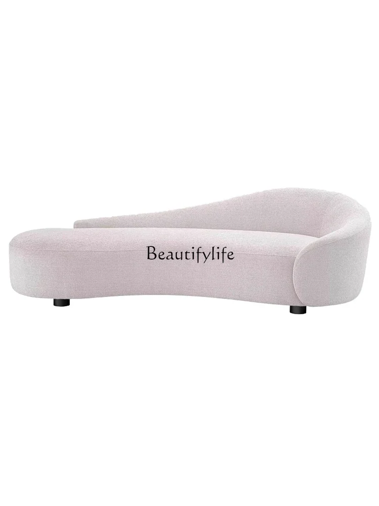 

FG26Modern Minimalist Curved Fabric Sofa Office Reception Designer Model