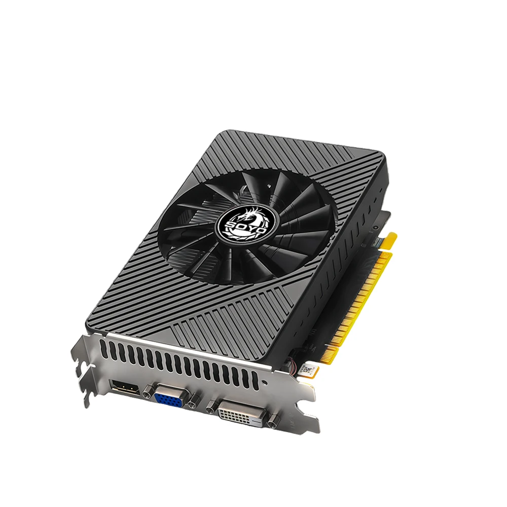 SOYO GTX750 8G DDR5 Graphics Card 128bit 512 Unified for Desktop PC Gaming video card Single Fan DVI+HDMI+VGA PCIE3.0*16 view 4