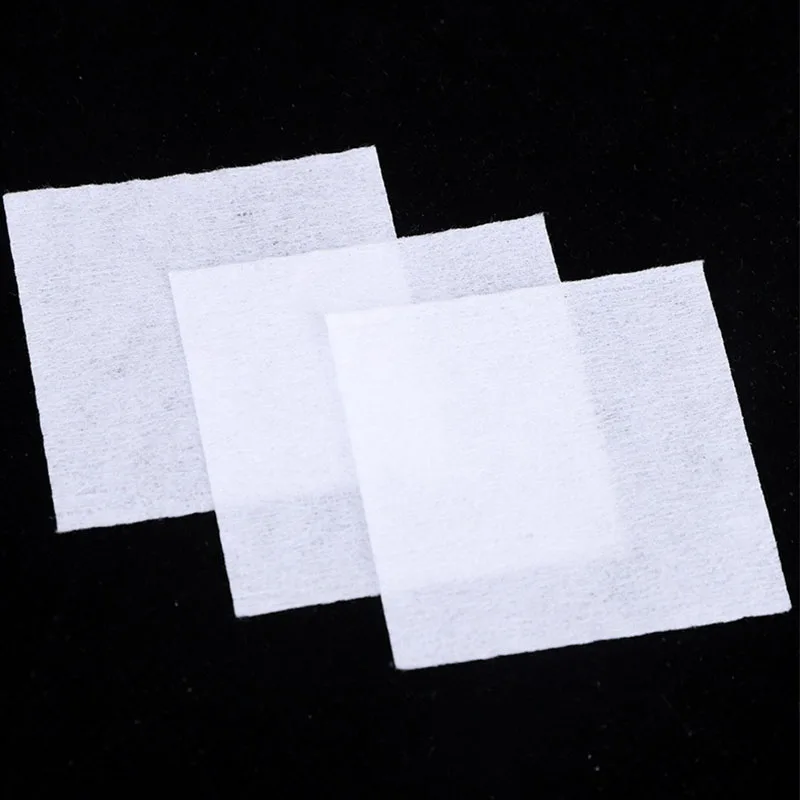 새로운 400/540/1000개 린트 프리 매니큐어용 냅킨 네일 코튼 와이프 네일 젤 리무버 와이프 네일 클리닝 도구 XJ06