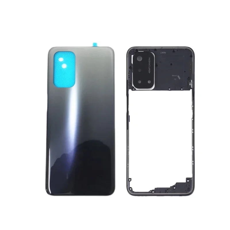 Back Cover For OPPO A93 5G PCGM00 PEHM00 Battery Cover Rear Door Housing Case Middle Frame with Camera Frame lens Repair Parts