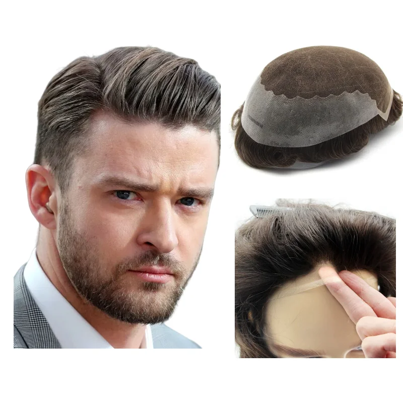 Men's Toupee Q6 | H… - image