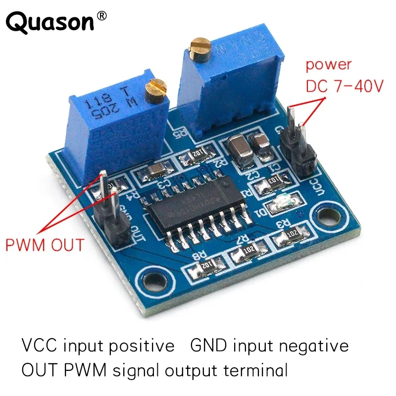 1Pcs TL494 Pwm Controller Module Verstelbare 5V Frequentie 500-100Khz 250mA