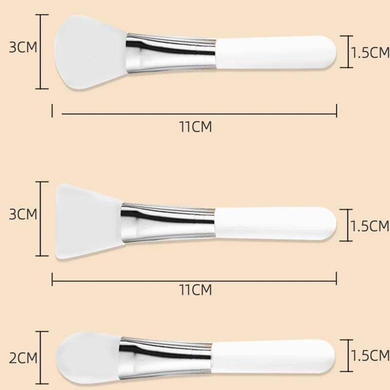

Силиконовая мягкая кисть для масок - для нанесения и разглаживания масок для лица, грязевых масок в спа-стиле, а также для ухода за кожей лица.