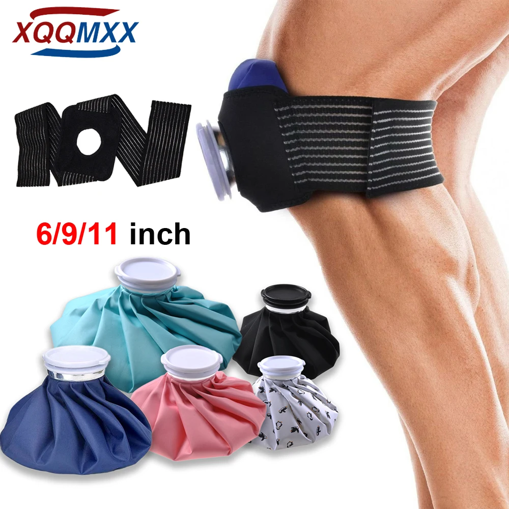 Professional Ice Bag Bandage with Reusable Ice Bag Pack for  Knee Ankle Arm Calf Shoulder Neck Sprained Hot and Cold Compress