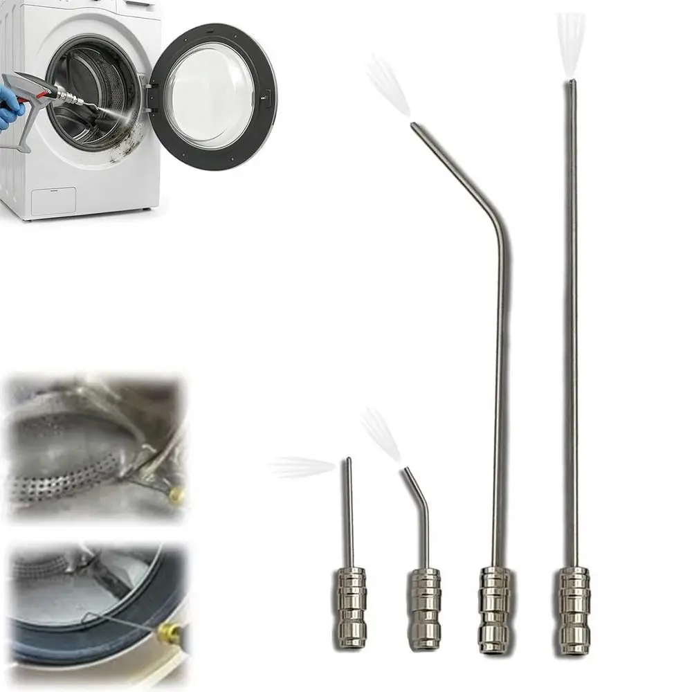Stainless Steel High-Pressure Cleaning Spray Nozzle Side Spray/Direct Spray High Pressure Pressure Washer Needle Nozzle