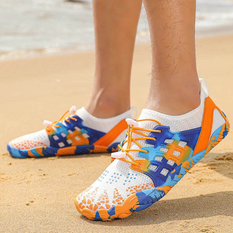 

35-46# Gym Footwear Unisex Outdoors Beach Aqua Shoes Vacation Beach Game Wading Shoes Men Squat Fitness Shoes Women Yoga Shoes
