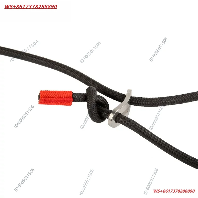 Pedal Rope, Double Hole Quick Adjustment Pedal Belt Rising Rock Climbing Caving Rope Climbing