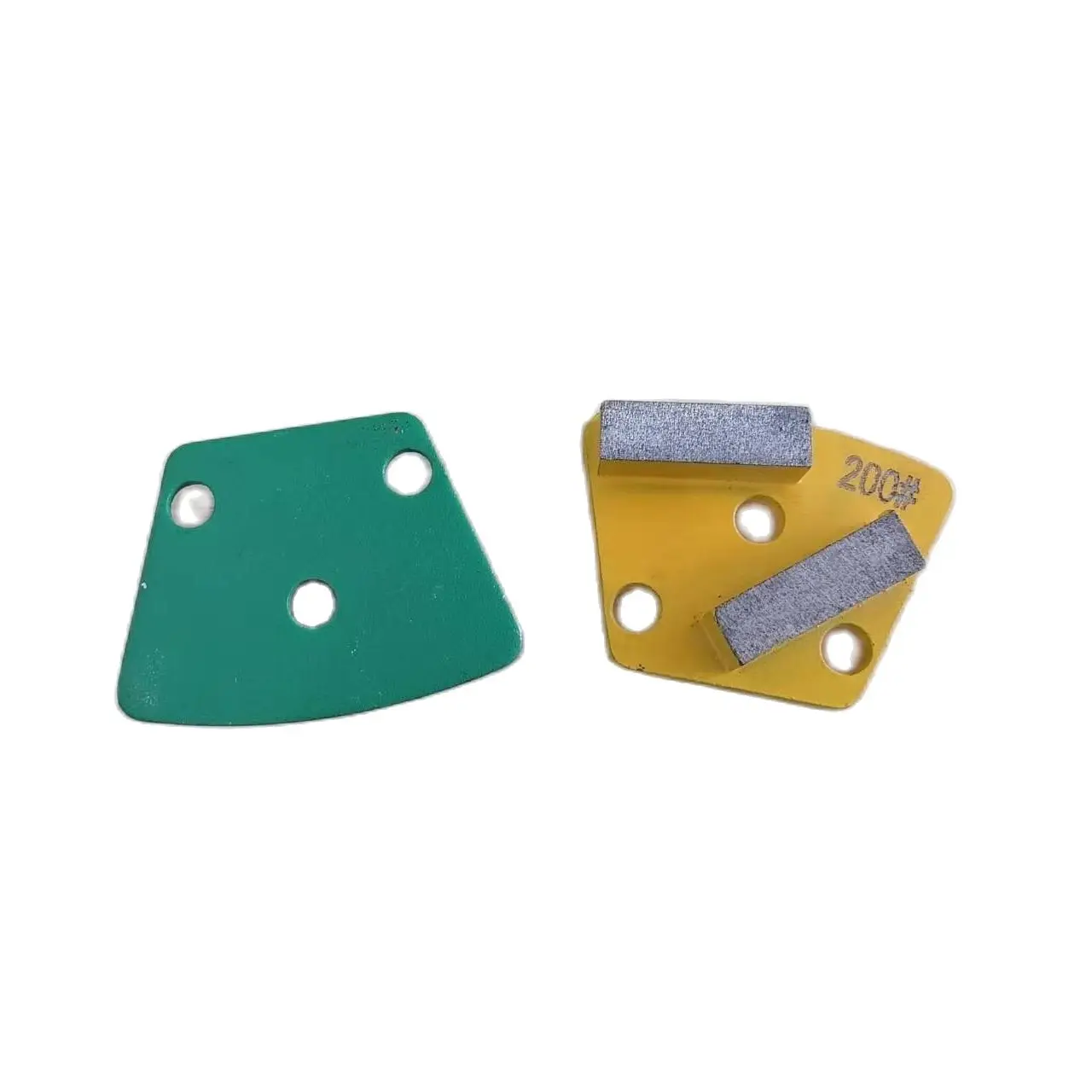 1Pc Diamond Trapezoid Metal PCD Pads Grinding Blade Hard Concrete Stone Grinding Shoe For Marble Granite Stone Terrazzo Floor