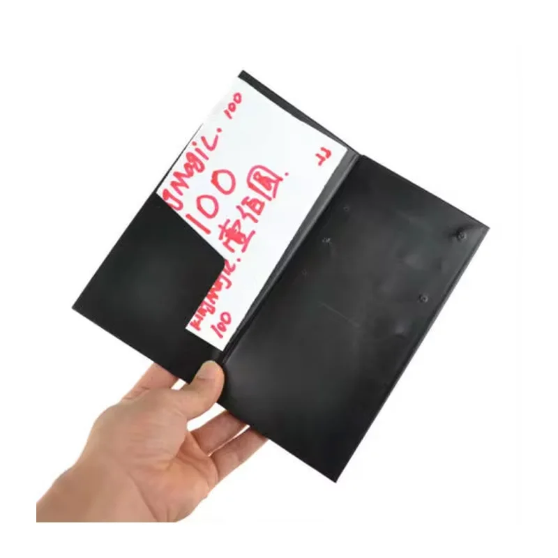 Magician Wallet Magical Holder Magic Tricks Professional Magician Magic Gimmick Miracle Wallet Bill Vanishing Appearing Magia