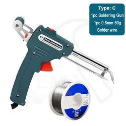 Electric Soldering Iron Hand-Held Internal Heating Automatically Send Tin Gun Welding Repair Tools 110V/220V 60W US/EU