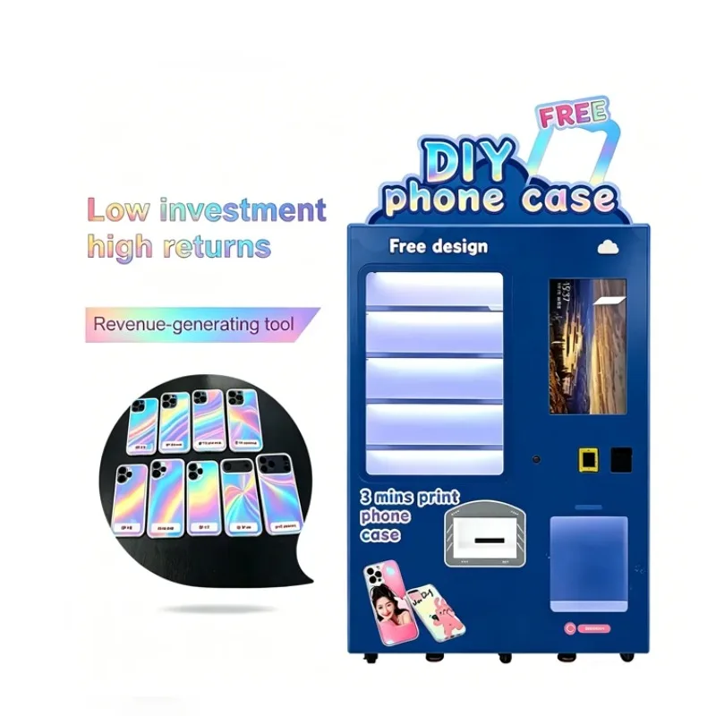 Alternative to Branded Phone Case Vending Machine Start DIY Phone Case Vending Business