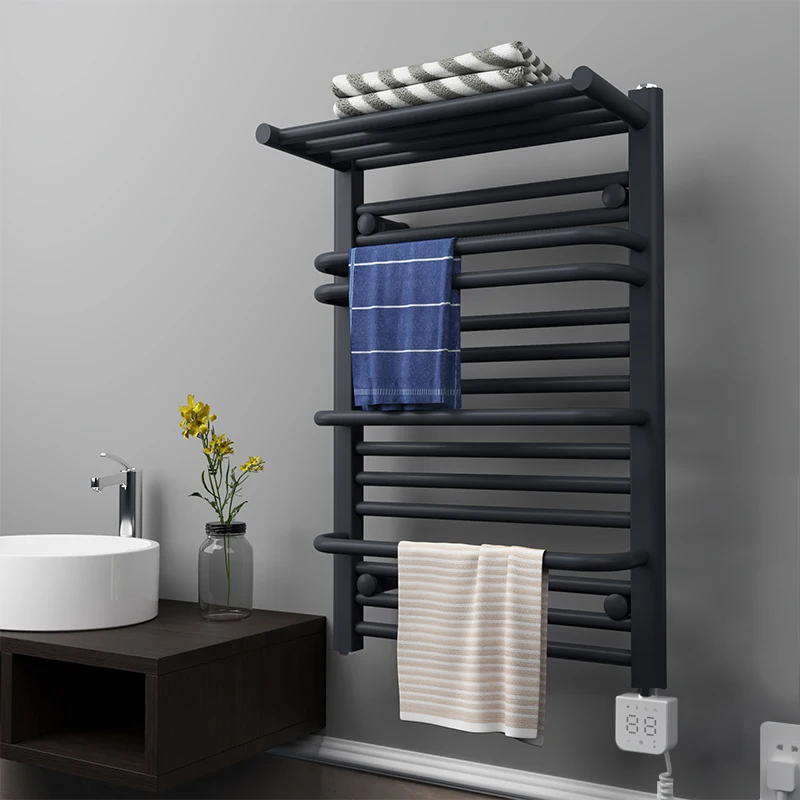 

Electric heating towel rack, household toilet rack, heating drying rack and sterilization