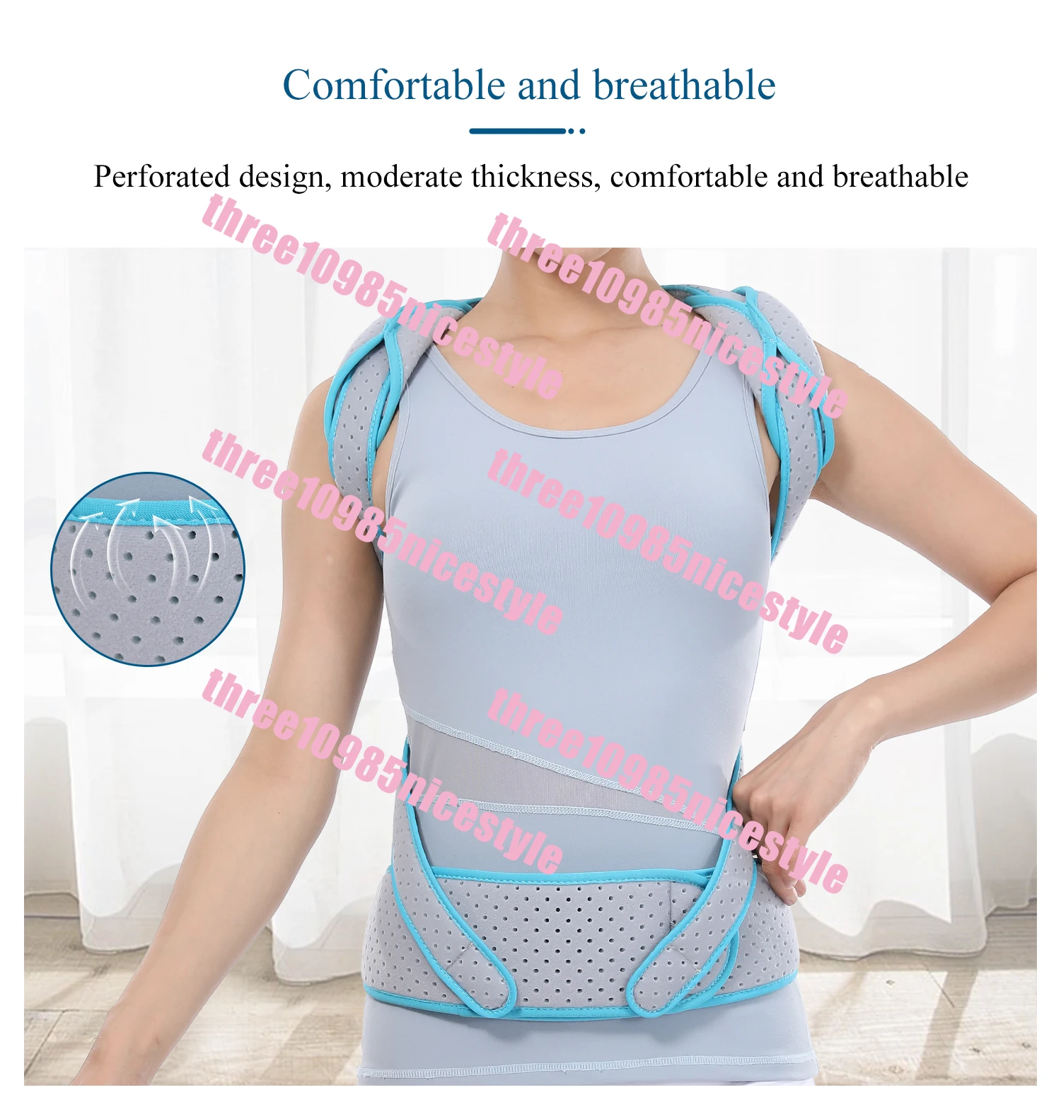 Lumbar Back Support Adjustable Ergonomic Back Support Orthopedic Support Postural Correction Pain Relief