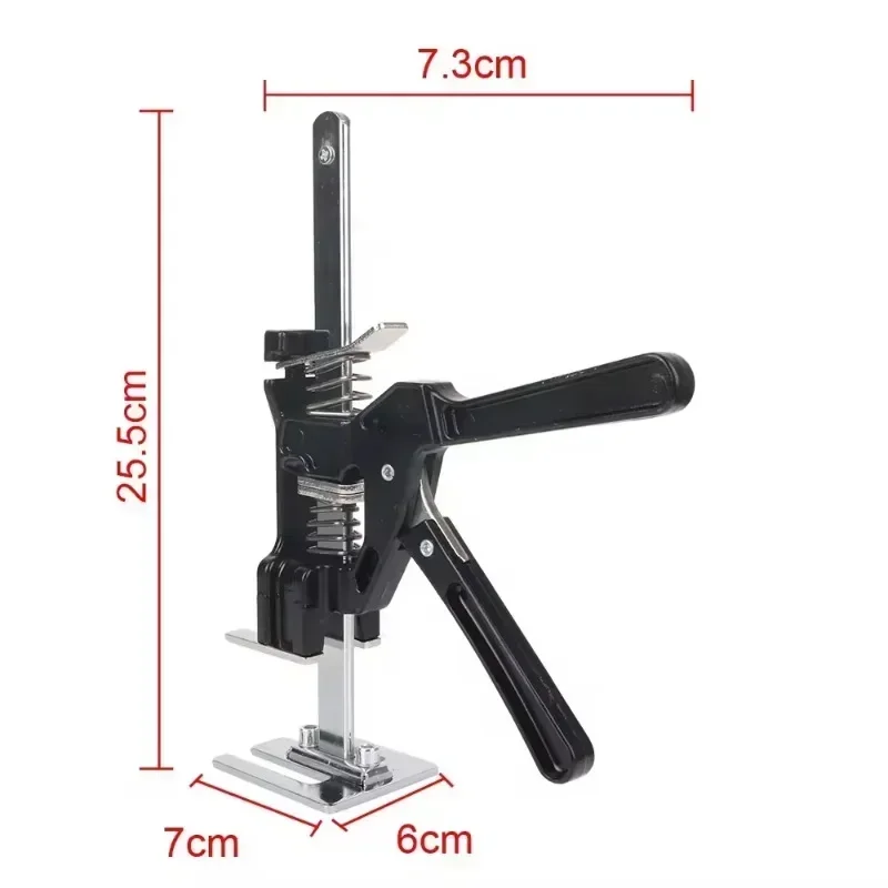 2PCS Labor-Saving Hand Lifting Tool Arm Jack Door Panel Drywall Lifting Cabinet Board Lifter Wall Panel Tile Height Adjuster