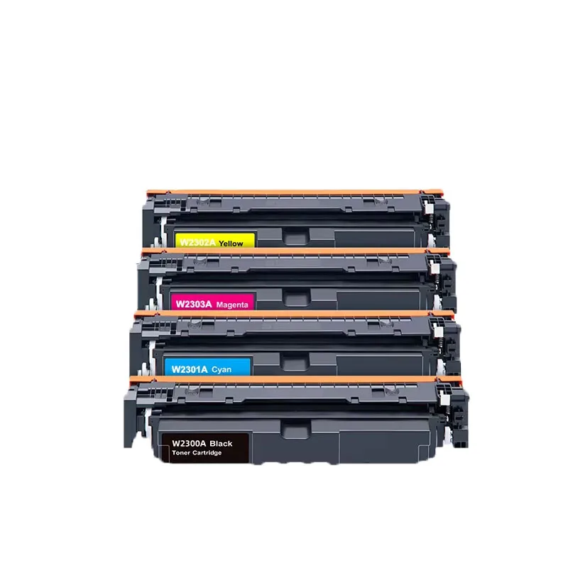 4-Pack Compatible HP 230X W2300X W2301X High Yield Toner Cartridge - 7500 Pages Coverage for HP 4203 4203dn 4203dw 4303dw 4303fd