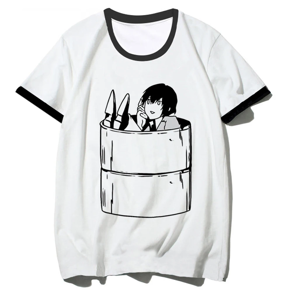 Dazai tshirt women comic Tee girl streetwear funny designer clothing