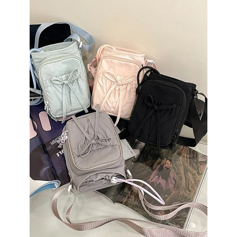 

Bow Print Cute 1 Piece Backpacks Back To School Bag With High Capacity Adjustable Strap Women Travel Laptop Computer Backpacks