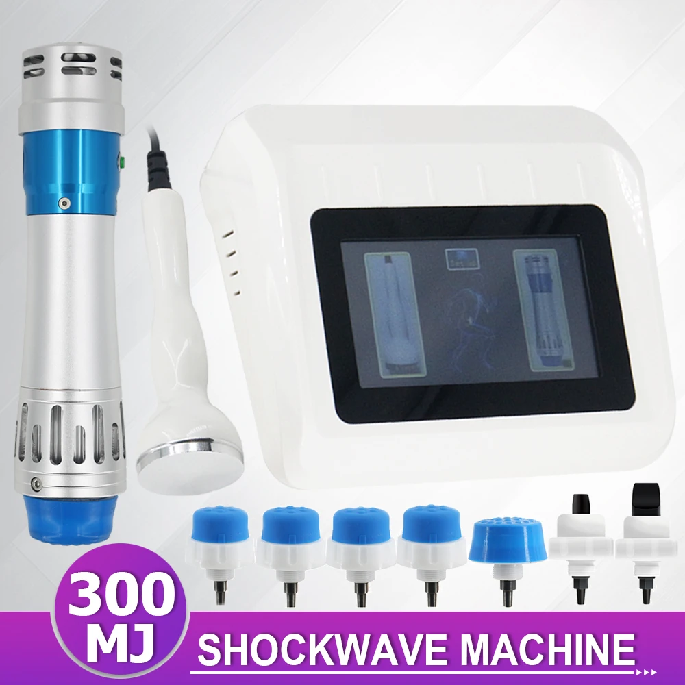 300MJ Shockwave Therapy Device For Effective ED Treatment Shoulder Massage Pain Relief Physiotherapy Shock Wave Instrument New