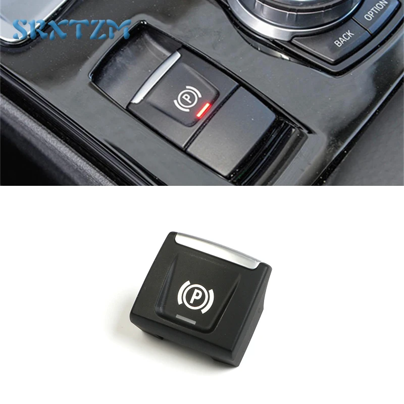 Car Electronic Handbrake Parking Brake P Button Switch Cover For BMW X1 F48 F49 X2 F39 2 Series F45 F46