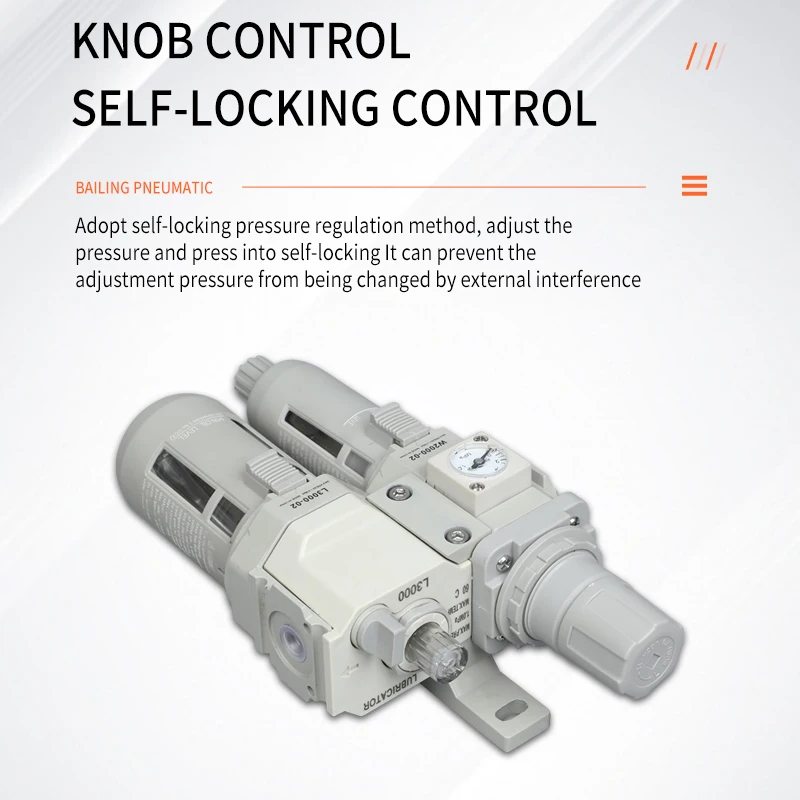 Advanced Pneumatic Air Source Processor with Built-in Separator pneumatic vale