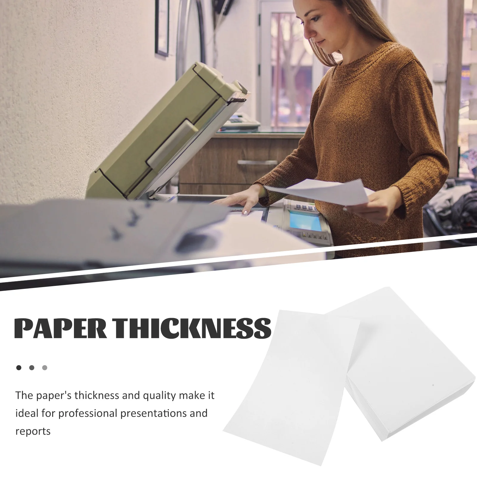 Copiadora de papel A5, impressora multifuncional, saco único, impressão conveniente e grossa